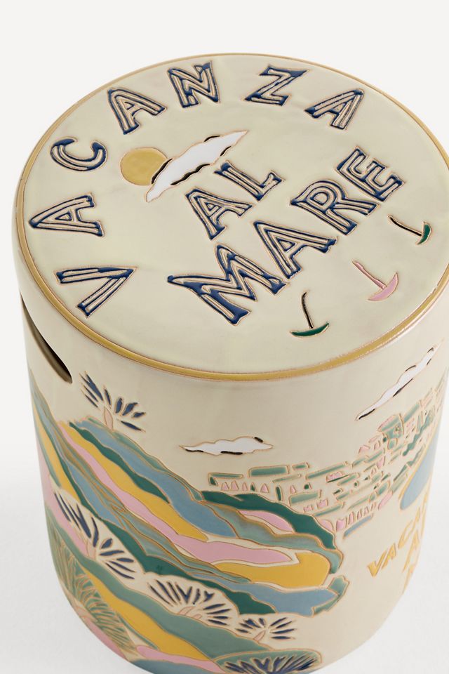 Al Mare Ceramic Side Table #3