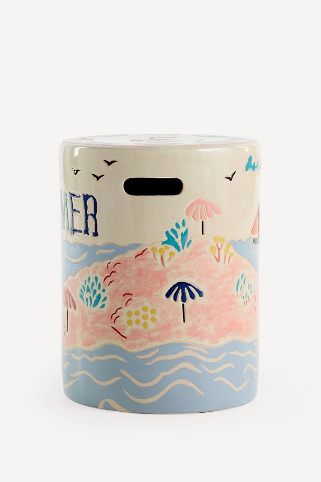 Al Mare Ceramic Side Table #2
