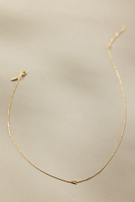 By Anthropologie Delicate Monogram Necklace