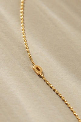 By Anthropologie Delicate Monogram Necklace
