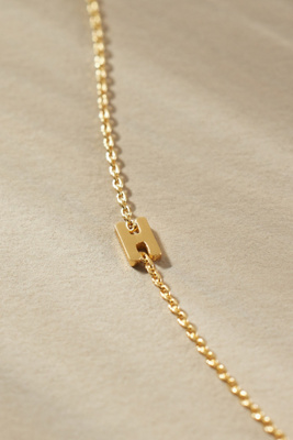 By Anthropologie Delicate Monogram Necklace