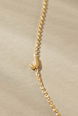 By Anthropologie Delicate Monogram Necklace