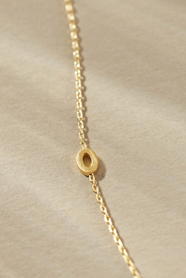 By Anthropologie Delicate Monogram Necklace