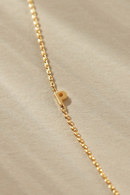 By Anthropologie Delicate Monogram Necklace
