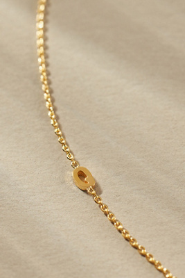 By Anthropologie Delicate Monogram Necklace