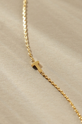 By Anthropologie Delicate Monogram Necklace