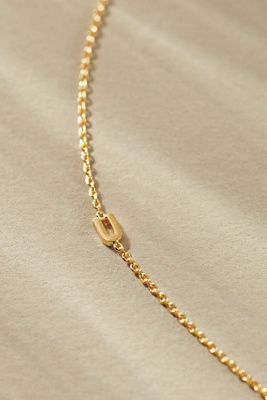By Anthropologie Delicate Monogram Necklace