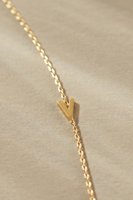By Anthropologie Delicate Monogram Necklace