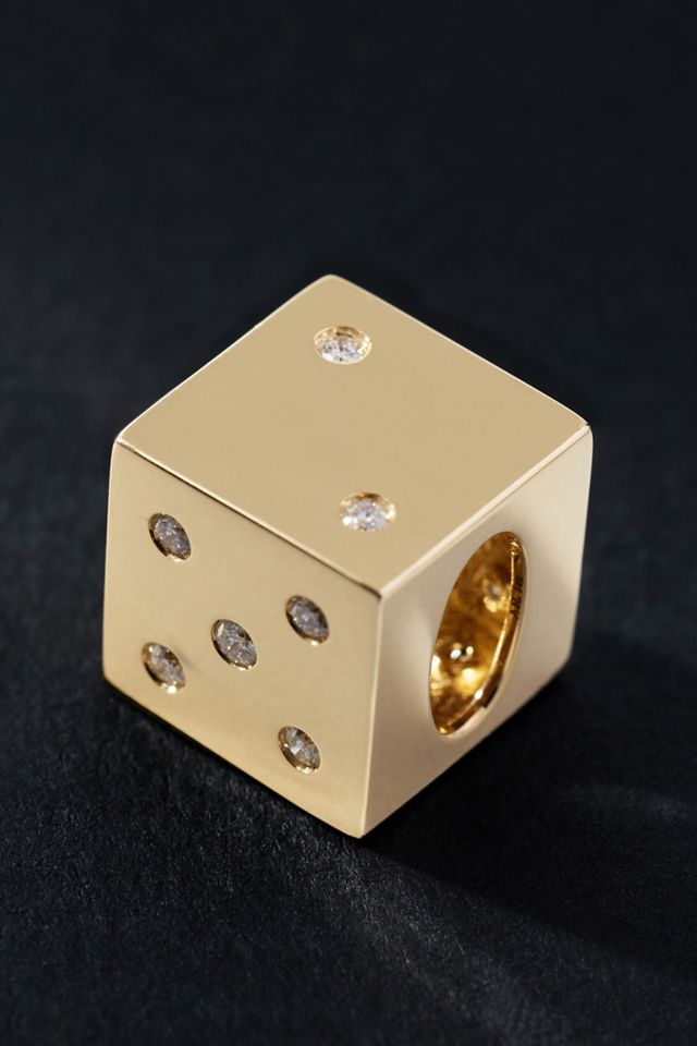 Adina Reyter Diamond Dice Big Bead #1