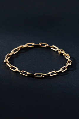 Adina Reyter Italian Chain Link Bracelet In Gold
