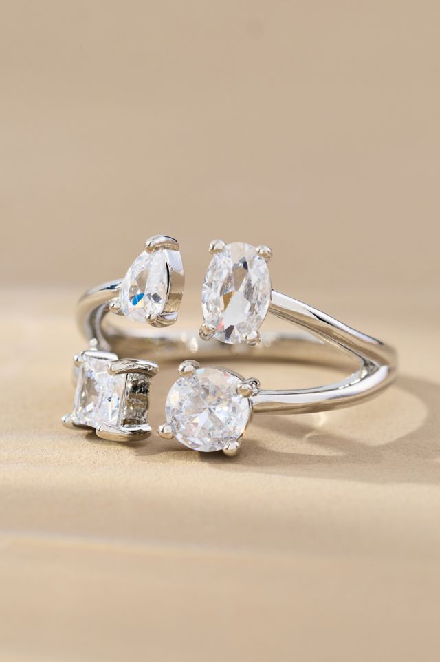 Stacked Rhinestone Ring #1