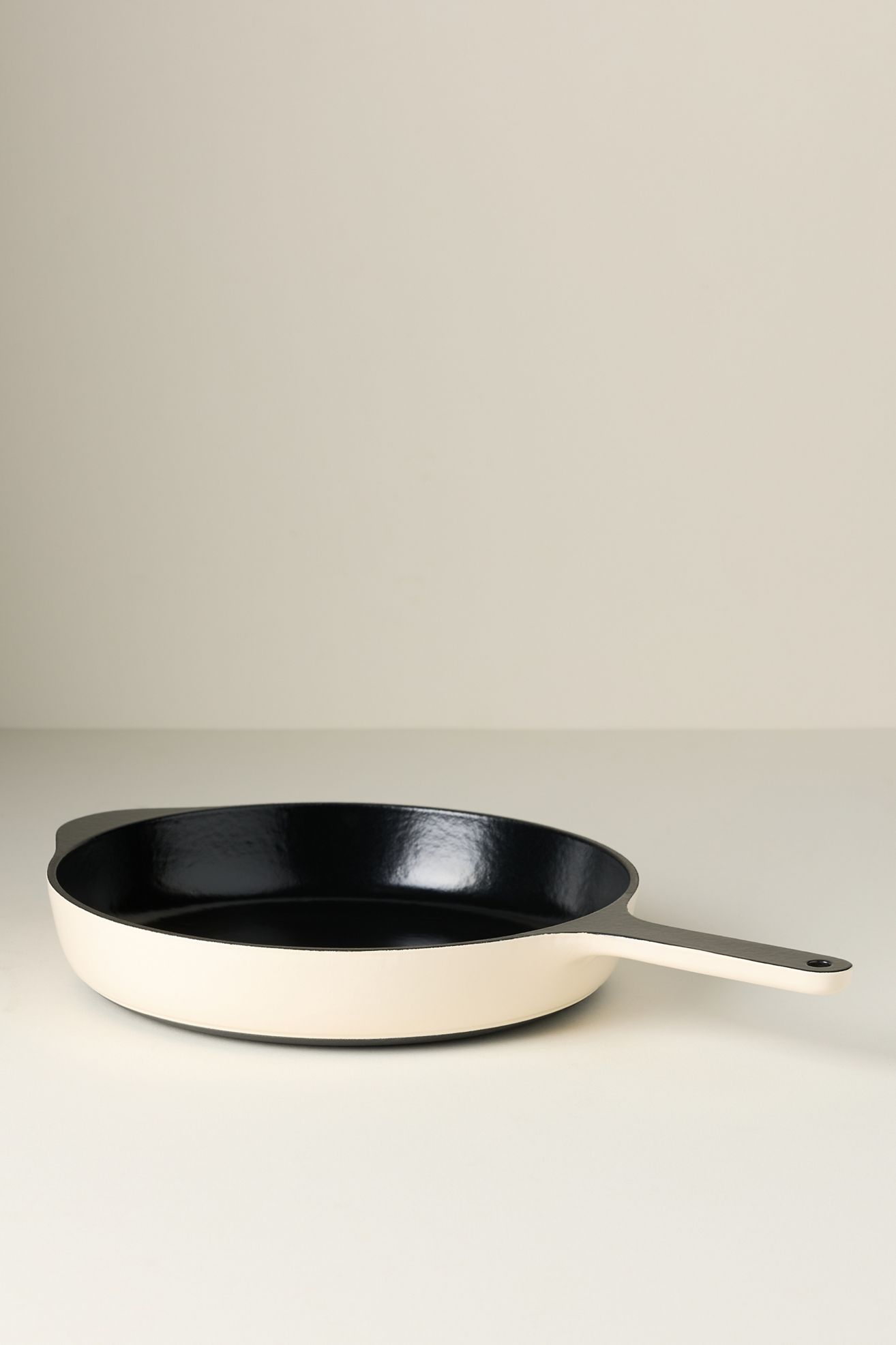 Caraway 10.5" Enameled Cast Iron Skillet - Cream, Standard, One Size