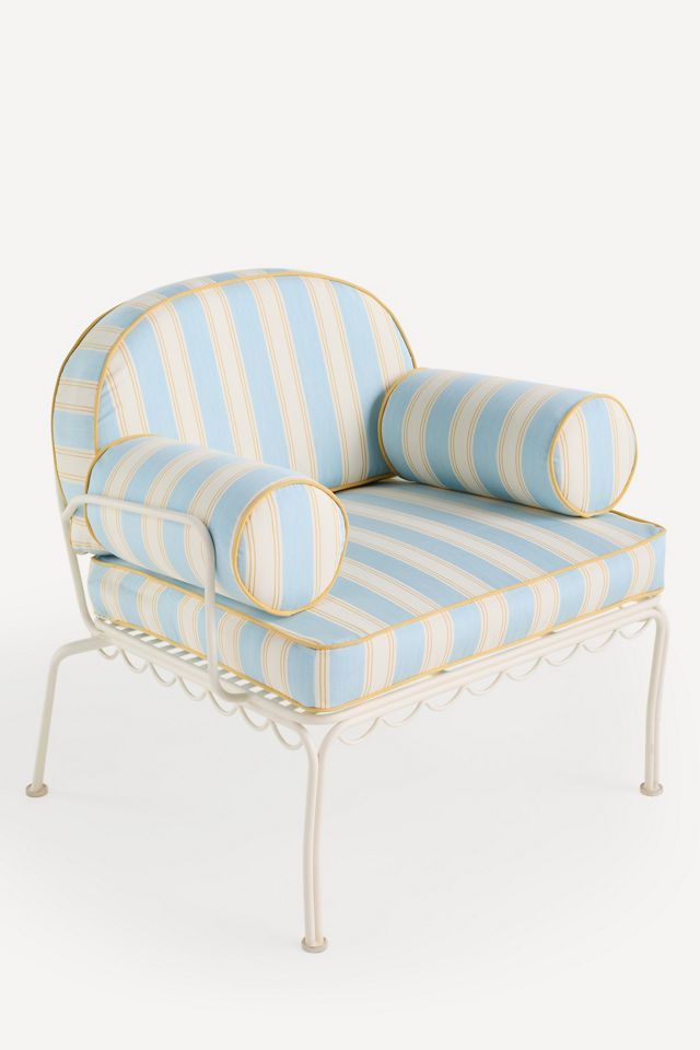 Business & Pleasure Co. The Al Fresco Occasional Chair Slip Cover #1