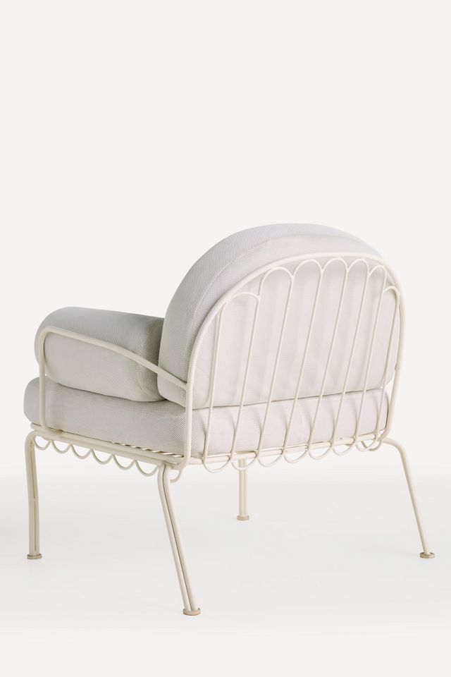 Business & Pleasure Co. The Al Fresco Occasional Chair Frame & Cushion Insert Set #3