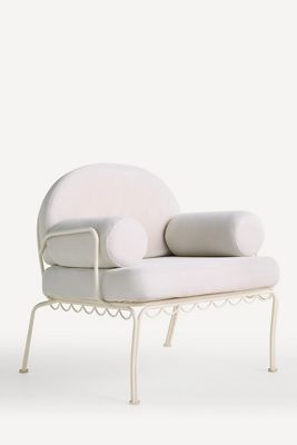 Business & Pleasure Co. The Al Fresco Occasional Chair Frame & Cushion Insert Set