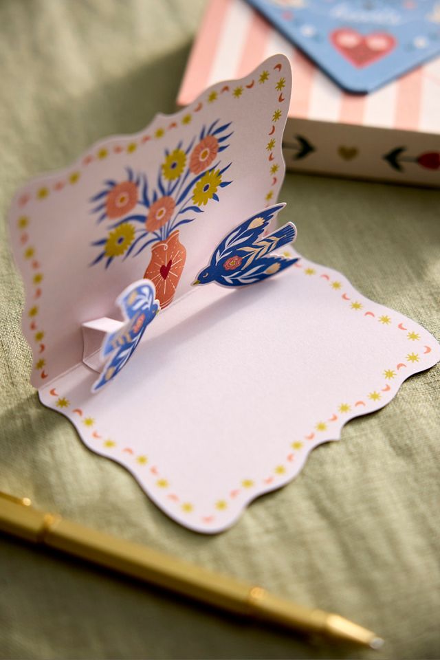 Pop-Up Heart Greeting Cards, Set of 8 #1