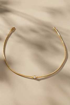 By Anthropologie Delicate Collar Necklace In Gold