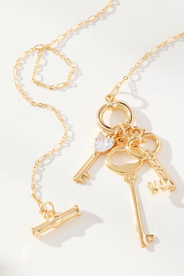 Collar con Colgante Multi-Llave #1