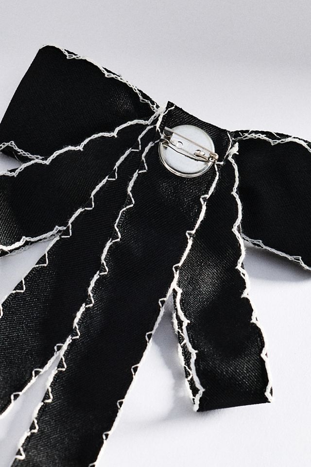 Crystal Bow Brooch | Anthropologie display picture 1