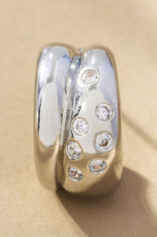 Mini Double Huggie Hoop Earrings #1