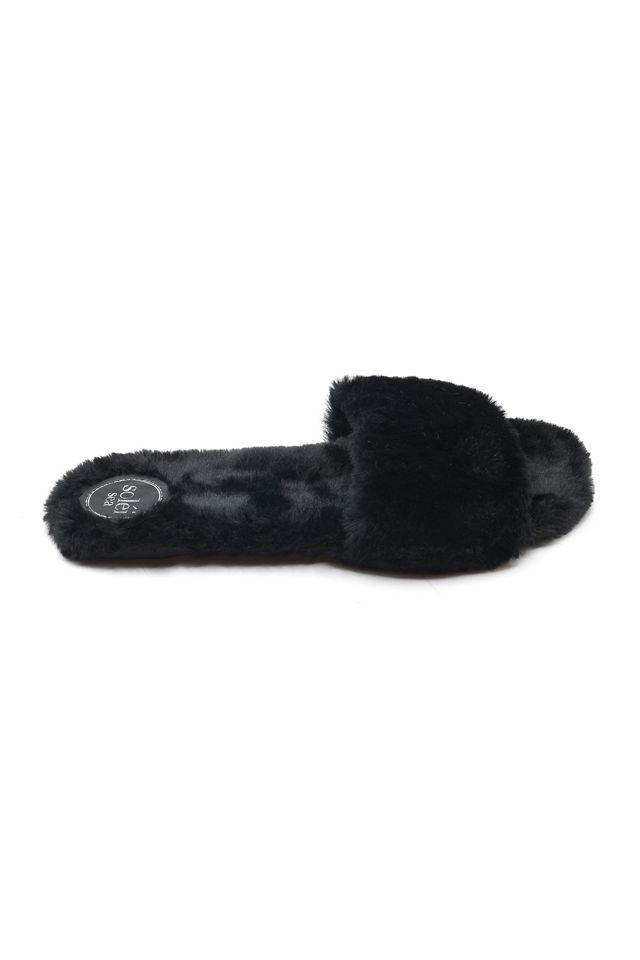 Solei Sea Averie Faux Fur Slippers #2