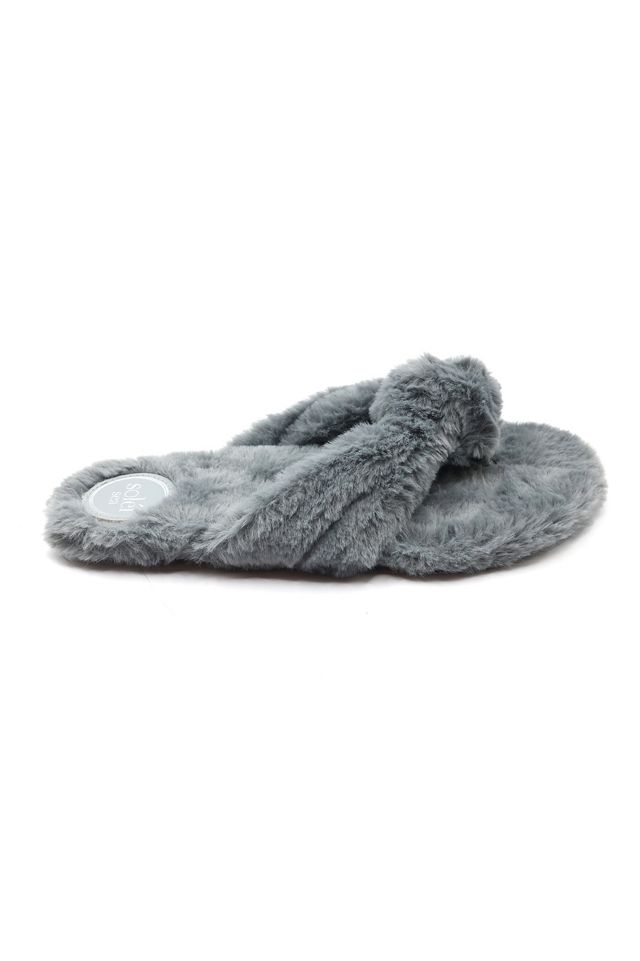Solei Sea Izzy Faux Fur Slippers #1