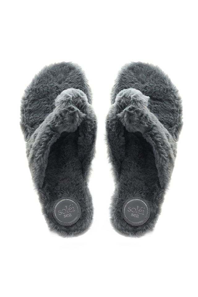 Solei Sea Izzy Faux Fur Slippers #2