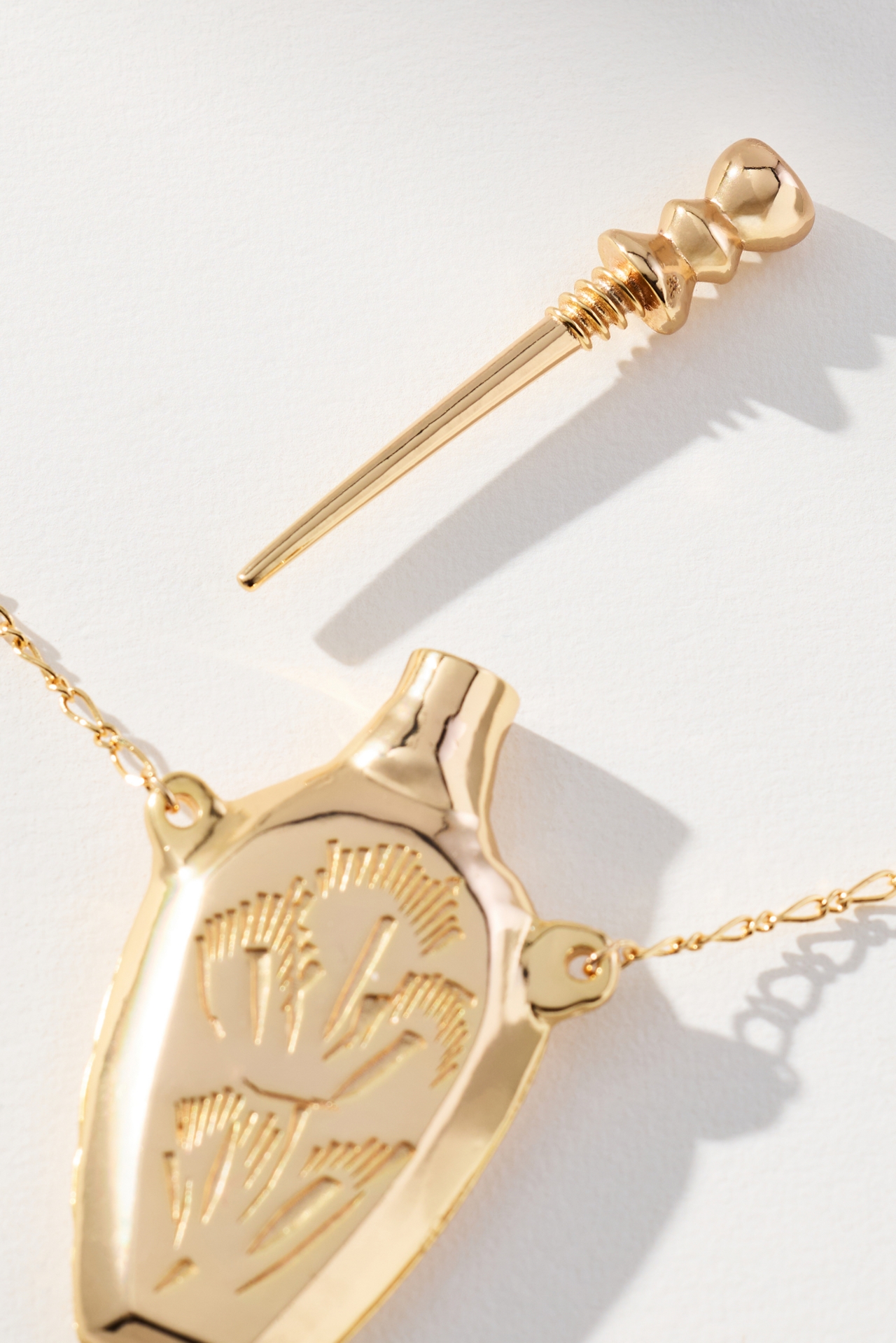 Bottle Pendant Necklace