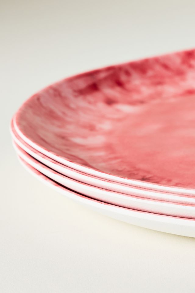 Reactive Melamine Dinner Plate, Set of 4 #3