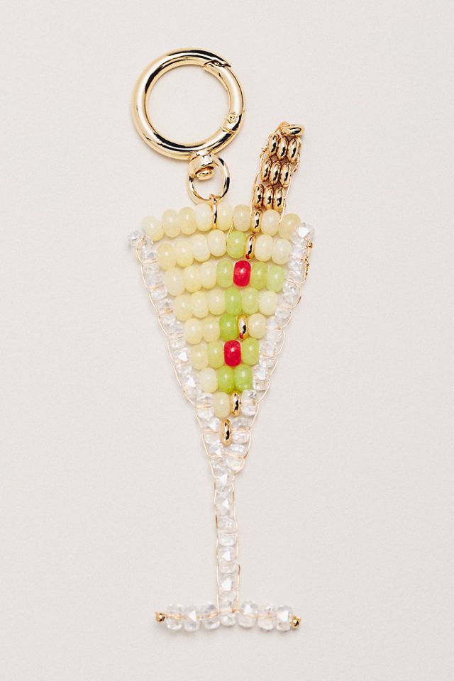 Beaded Drinks Bag Charm #1