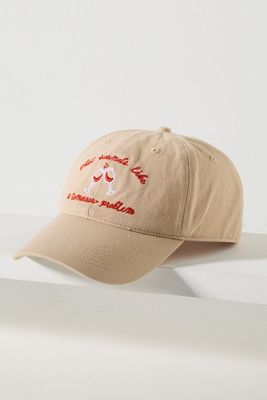 Clare V. Liberez Les Sardines Baseball Cap | Anthropologie