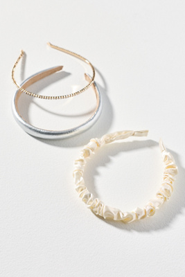 Violet & Brooks Assorted Headbands, Set of 3 | Anthropologie display picture 3