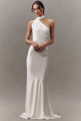Retrofete Kelsa Satin Maxi Dress