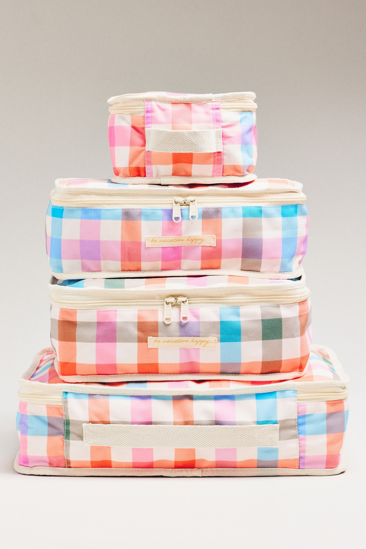 Sunshine Tienda Navy Stripe Packing Cube 5-Piece Set