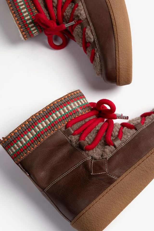 Penelope Chilvers Cosmos Fleece Boots #1