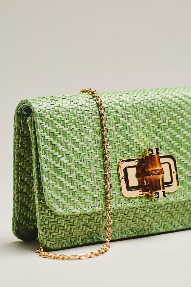 Lisi Lerch Lilly Raffia Clutch #1