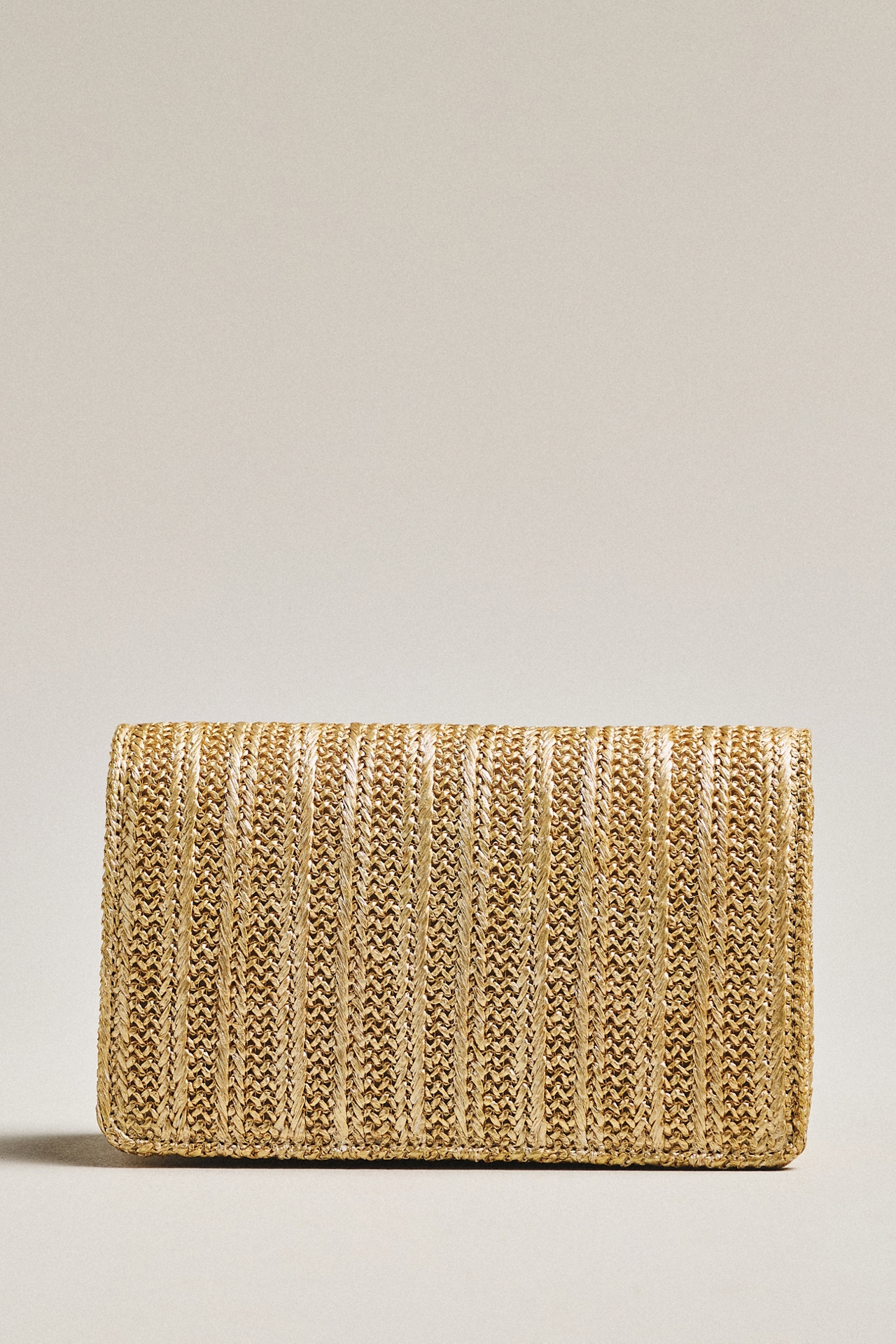 Lisi Lerch Ruby Raffia Snaffle Clutch