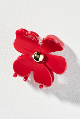 Lele Sadoughi Lily Hair Claw Clip In Red