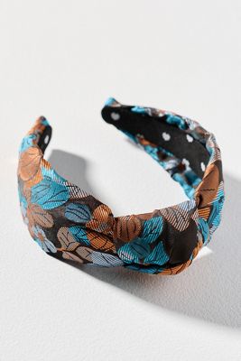 Lele Sadoughi Knotted Floral Headband