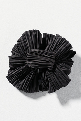 Lele Sadoughi Rita Ribbon Hair Claw Clip In Black