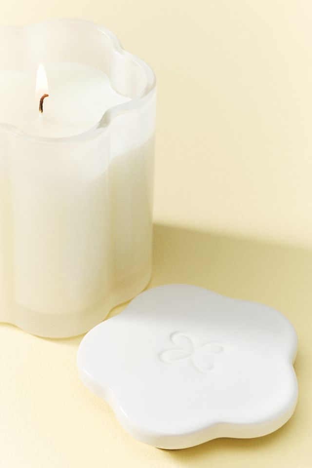Maeve Fruity Strawberry & Blonde Wood Glass Candle #2
