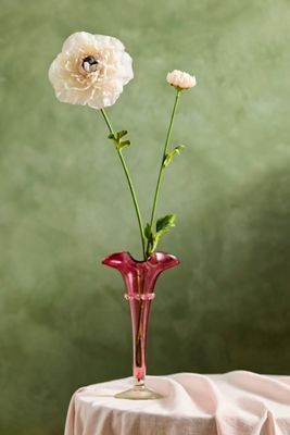 Faux Ranunculus Spray