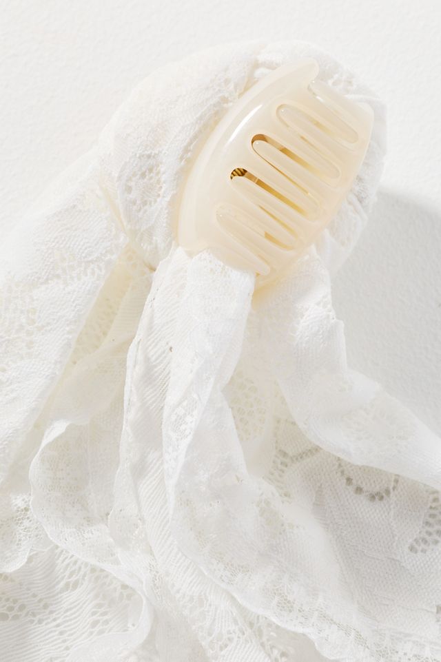 Scarf Hair Claw Clip #1