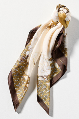 By Anthropologie Scarf Hair Claw Clip In Sand