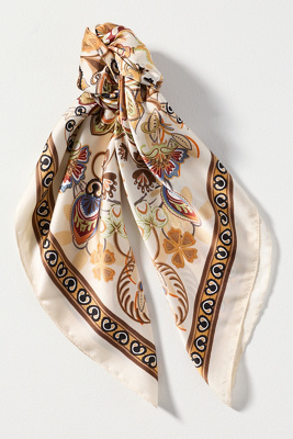 By Anthropologie Scarf Hair Claw Clip In Sand