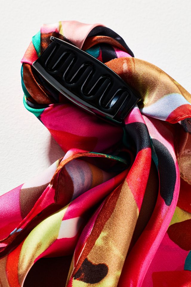 Scarf Hair Claw Clip #1