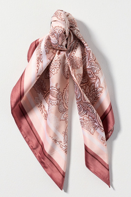 By Anthropologie Scarf Hair Claw Clip In Red