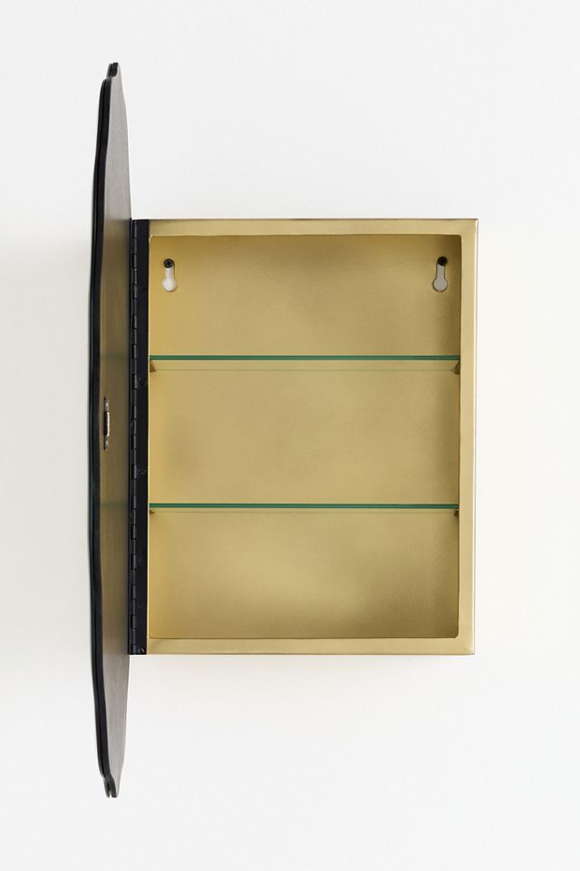 Coquille Wall Mount Medicine Cabinet Mirror #2