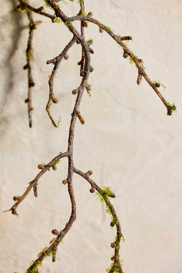 Faux Mossy Tendril Spray #1