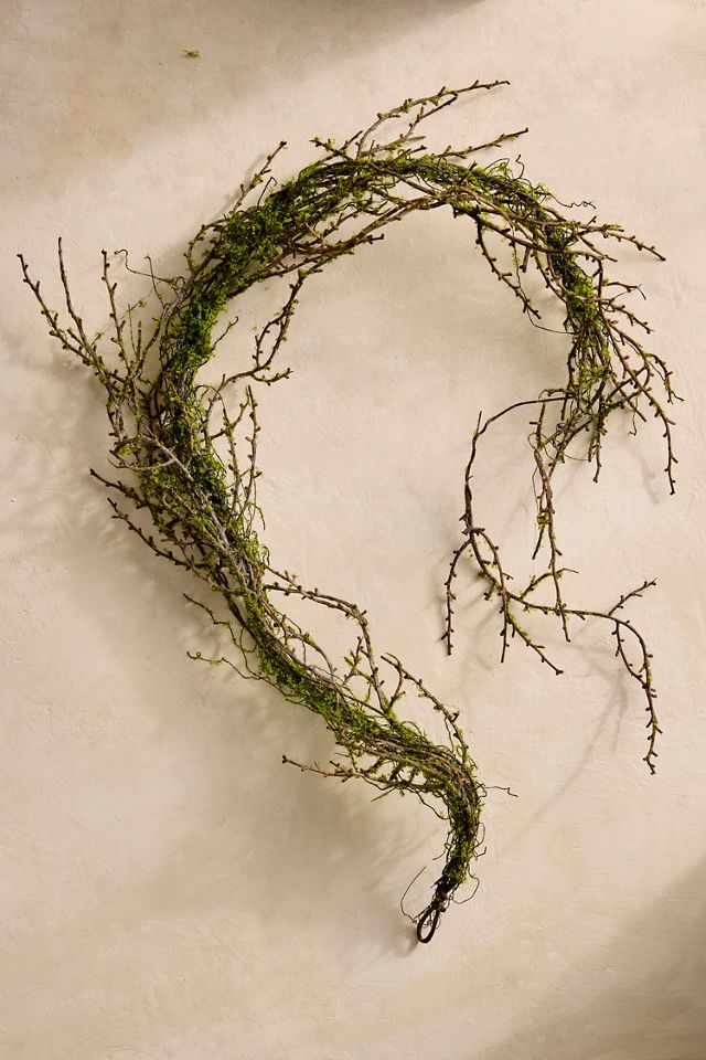 Faux Mossy Tendril Spray #2